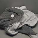 Pure Enrichment WeightedWarmth - 2-in-1 Heated Weighted Blanket, 13 lbs (50” x 60”) Large, 4 Relaxing InstaHeat™ Settings, Cozy and Soft Micromink and Sherpa, Reversible Throw with Storage Bag