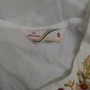 JG JAI GOVINDAM Cotton Anarkali Indian Kurti for Women Pakistani Wedding/Party Wear Designer Style Anarkali Suit for Women (Small, White)