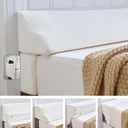 Bed Wedge Gap Filler Queen Size, Wedge Pillow for Headboard Gap, 60×10×6 in