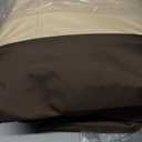 Vailge Waterproof Patio Furniture Set Cover with Padded Handles, Patio/Outdoor Table Cover, Patio/Outdoor Dining Rectangular Table Chairs Cover Small,Beige & Brown