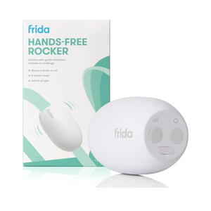 Frida Baby Hands-Free Stroller Device with 5 Vibration Levels, Universal Stroller Accessories, Rechargeable Portable Vibration for Cribs & Strollers, Water-Resistant Baby Soother