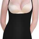 Everbellus Womens Tummy Control Shapewear Tank Top Seamless Body Shaper (XX-Large, Black)
