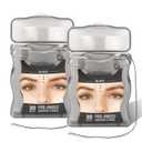 ATOMUS Eyebrow Mapping String 2pcs Pre-inked 30m(98ft) Microblading String for Brow Marking Black Measuring String for Eyebrow Makeup