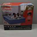 Coleman: SupportRest Plus: 16" Queen Airbed - Handheld A/C Pump, Double-High Inflatable Mattress, Storage Bag, Water-Resistant PVC, Indoor-Outdoor, 16in. / 41cm Queen