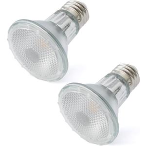 2 Pack PAR20 7W Range Hood Bulbs E26 120V Dimmable 3000K 595LM Replacement for 60W Lights for Kitchen Appliances Track & Ceiling Lighting