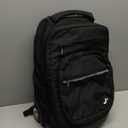 J World Sundance Laptop Rolling Backpack for Girls Boys. Roller Bookbag with Wheels, Black