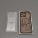 GVIEWIN for iPhone 16 Pro Max Case Compatible with MagSafe, [Military Grade Protection] [Screen Protector] Full Camera Protection Floral Translucent Women Magnetic Phone Case, Floratopia/Brown