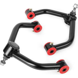 Front Upper Control Arms For 2011-2024 Ram 1500 Classic 4WD, 2PCS Alignment 2"-4" Lift Kit Tubular Suspension Adjustable Front Control Arm With Ball Joint PU Bushings Fit 2009-2010 Dodge Ram 1500V2.0