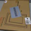 Rustic 11x14 Picture Frame, Reclaimed Barnwood Photo Frame with HD Tempered Glass, Distressed Family Art Gallery Corner, Horizontal and Vertical Wall Mounting Display with Hardware, Set of 1