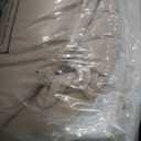 RACE LEAF 4 Pack 19x19 Inch Patio Chair Cushions, Thickened Seat Cushions Waterproof Stain Resistant with Non-Slip Ties (Khaki)