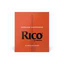 Rico Organic Soprano Saxophone Reeds, Strength 3.0, Pack of 10