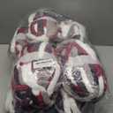 8 Pcs Chunky Yarn for Hand Knitting - Chunky Chenille Yarn for Crocheting - Fluffy Yarn for Crochet - Jumbo Yarn for Hand Knitting 200 yds 61.6 oz of Super Bulky Yarn (Burgundy-Grey-White)