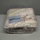 Tortania 8' Round Area Rug Living Room Rugs - Washable Large Soft Neutral Boho Moroccan Bohemian Farmhouse Rug Indoor Floor Carpet for Bedroom Under Dining Table Home Office Decor - Light Brown