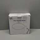 Heated Water Bowl for Outdoor Dog & Cat, Large Heated Dog Bowl Provides Drinkable Water in Winter, Outside Heated Pet Bowl with 78.7in Anti Chew Cord for Dogs Cat Bird Chicken Duck,108 OZ/30W