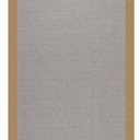 Capel Zoe Platinum Sisal Rectangle Tufted Area Rug, SIze 20x34"