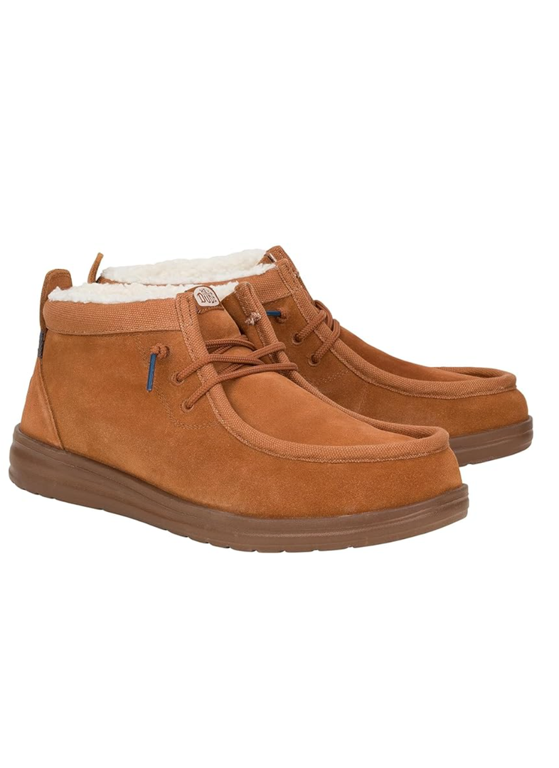 HEYDUDE Men's Wally Mid Gripr Warmth Sneaker Size 10