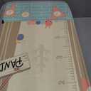 Baby Mat for Floor, 7971 Foldable Play Mat, Thick Playpen Mat for Tummy Time, BPA-Free Baby Crawling Mat (Panda, 7971 0.4)