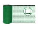 DOLEMODUO Plastic Mesh Fencing 6FT x 100FT, Garden Bird Netting & Deer Fence, Temporary Animal Barrier for Deer Pets Rabbits Chickens Wildlife, Green Protective Netting for Plants Fruit Vegetables