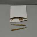 30 Pcs Christmas Plastic Icicle Twisted Plastic Icicle Ornaments Christmas Tree Hanging Decoration and Holiday Xmas Party Wedding Hanging(5.12 Inch,Gold)