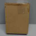 THKRLOF 4x6 Picture Frame with Mat for 3.5x5, Wavy Edge Wooden Real Glass Photo Frame for Tabletop and Wall Hanging, White, 1 Pack