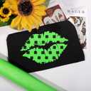 GIRAFVINYL Neon Green Glitter HTV Vinyl, Lime Green Glitter Iron on Vinyl Heat Transfer for DIY T-Shirt, Fabric Appearance, 12" x 8ft Easy to Weed