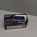 Emerson CKS1500 SmartSet Dual Alarm Clock Radio with AM/FM, 0.9 Blue LED Display, 4-Level Dimmer, Blue Accent Light, Sleep Timer & Auto Time Setting