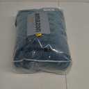 PriceDeco Velvet XL Couch Cover for Oversized Sofa 4 Piece Sofa Covers for 3 Cushion Couch Washable Furniture Protector with Non Slip Elastic Bottom Width Up to 97 Inch(X-Large, Blue)