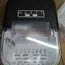 Erivess 26Lbs/24H Countertop Ice Maker Machine with Scoop & Basket for Home