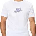 Nike Mens Sportswear Club T-Shirt (Futura Air) (Large)