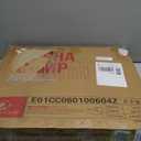 GREEN PARTY Stadium Seat for Bleachers Portable Outdoor Floor Folding Stadium Chair with Armrest, Back Support, Cup Holder, Mesh Bag and Hide Hooks (Black/Grey)