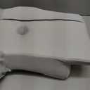 Cervical Neck Pillow for Pain Relief - Ergonomic Side Sleeper Pillow for Neck Support, Cooling Cervical Pillow for Sleeping, Contour Orthopedic Memory Foam Pillows for Back Stomach Sleepers (Dark Grey & White)