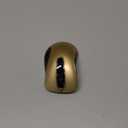 Memzuoix 2.4G Wireless Mouse, 1400 DPI Mobile Optical Cordless Mouse with USB Receiver, Portable Computer Mice Wireless Mice for Laptop, PC, Desktop, MacBook, 5 Buttons (Gold)