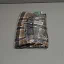 Spring&Gege Boys Flannel Hoodie Shirts Long Sleeve Plaid Button Down Shirt Jackets Casual Fall Winter Coat (11-12 Years, Brown)