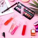 Patelai 30 Pieces Empty Lip Gloss Tubes 5 ml Transparent Lip Gloss Containers Clear Refillable Lipstick Container Lip Balm Bottles Eyelash Growth Liquid Tube Cosmetic Container with Rubber Stoppers