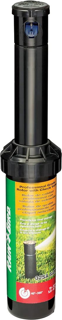 Rain Bird 32SA SAM Seal-A-Matic Simple Adjust Gear Drive Rotor, 40 - 360 Pattern, 19' - 32' Spray Distance (replacement rotor for 32ETI Easy to Install Kit)