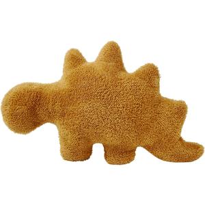 Dino Nugget Pillow, 18 inch Soft Dinosaur Chicken Nuggets Pillow for Birthday Gifts, Dinosaur Theme Party Decorations (Small, Stegosaurus)