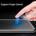 2 Pack Matte Privacy Tempered Glass for Samsung Galaxy S25 Ultra Anti-glare Anti-Spy Screen Protector Film Support Finger Unlock 6.9 inch