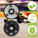 Go Kart Clutch for 2-6.5HP Engine 3/4" Bore 12T with #35 Chain Centrifugal Clutch Fit For Predator 212cc,Honda GC160 GC190 GX120,Go Kart, Minibike, Fun Kart 19.05mm