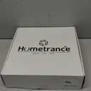 Hometrance Winter Christmas Wreaths for Front Door 20 Inches, Faux Xmas White Red Wreath for Window Outdoor Outside, Artificial Farmhouse Holiday Modern Wreath for Indoor Porch Decor (Green 04)