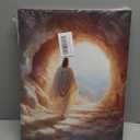 Jesus Canvas Wall Art Size 12x16 inch, 
He is Risen | Christ Resurrection | Easter Painting | Jesus