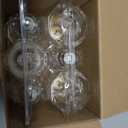 Vintage LED Edison Bulbs, 6W, Equivalent 60W, High Brightness Daylight 5000K, ST58 Antique LED Filament Bulbs with 90+ CRI, E26 Medium Base, Dimmable, Clear Glass, Pack of 6