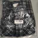 WallFlower Casual Fleece and Plaid Shackets Jackets Juniors for Women, Soft Button-Down (S)