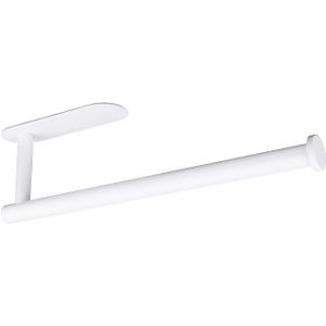 Paper Towel Holders,Paper Towels Rolls - for Kitchen,Paper Towels Bulk- Self-Adhesive Under Cabinet,Both Available in Adhesive and Screws,Stainless Steel Paper Towel Holder(White)