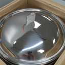 Chafing Dishes for Buffet 4 Pack, 5 QT Round Chafing Dishes for Buffet [Elegant Silver Colors] Stainless Steel Chafing Dish Buffet Set for Any Party