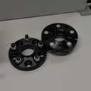 25mm (1 Inch) Black Hubcentric Wheel Spacers 5x114.3 Compatible For lexus ES300 350, GS300 350 430,IS250 300 350,LS400 430 460,RC300 350, Camry Highlander Tacoma, tC xB (2pcs 60.1mm M12x1.5)