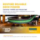 [Upgraded Grip120] Canamax 144959 Deck Belt - for 42 Inch Deck Craftsman LT1000 LT2000 LT3000 DLT3000 DYT4000 Husqvarna Poulan AYP Ariens Mowers - Replaces 532144959 532138255 | Aramid Cord | 95.4"