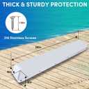 ORLANG 36"/48"/59"/72" Dock Bumpers,Dock Fenders with Stainless Steel Screws,Boat Dock Bumpers,Dock Post Bumper for Docking Edges, Piling, Vertical Poles, Horizontal Decks or Piers
