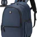 United Airlines Personal Item Bag 17x10x9,Small Carry On Backpack 20LFlight Approved Underseat Ryanair 40x20x25 CM Travel Luggage Bag, Mochila de Viaje,Cabin Size Lightweight Backpack (Blue)