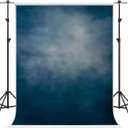 Kate 88ft Blue Backdrop Light Blue Portrait Photography Background Abstract Muslin Backdrop for Photographer Kids Children Adults Headshot