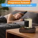 Coffee Mug Warmer & Kepwam Mug Set, 3 Temp Settings up to 167, Gravity Sensor & Light Display, Cup Warmer with 6H Auto Shut Off, Idealt Gift for Dad Mom, Beverage Warmer for Heats Coffee, Tea & More